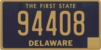 DE license plate 94408