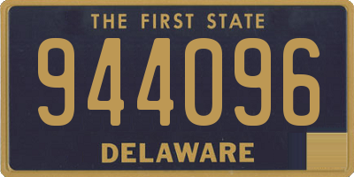 DE license plate 944096