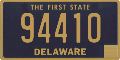 DE license plate 94410