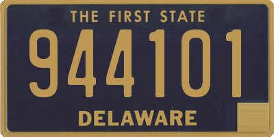 DE license plate 944101