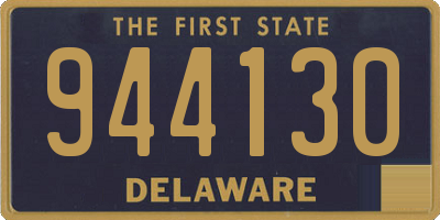 DE license plate 944130