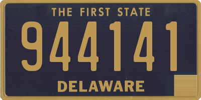 DE license plate 944141