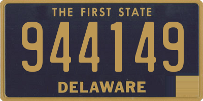 DE license plate 944149