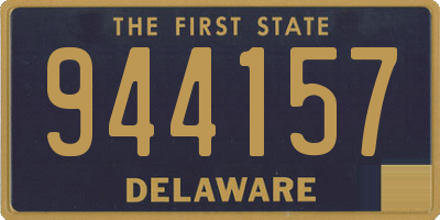 DE license plate 944157