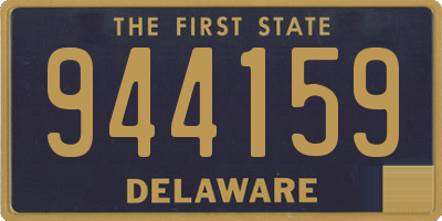 DE license plate 944159