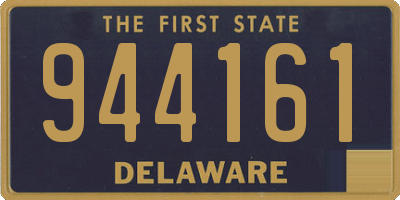 DE license plate 944161
