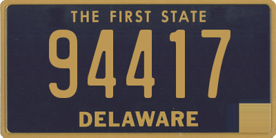 DE license plate 94417