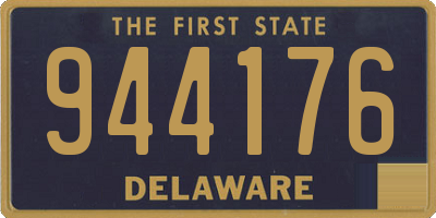 DE license plate 944176