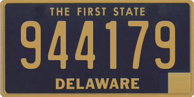 DE license plate 944179