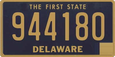 DE license plate 944180