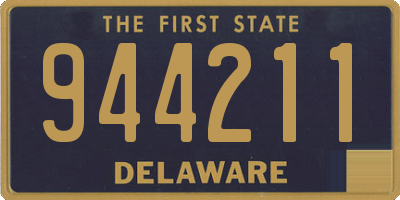 DE license plate 944211