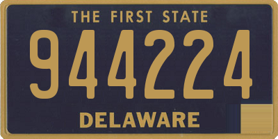 DE license plate 944224