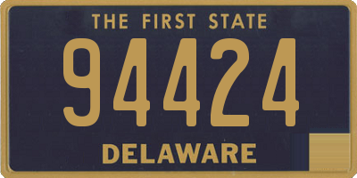 DE license plate 94424