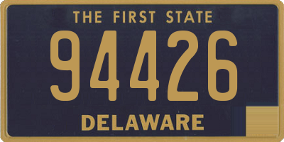 DE license plate 94426