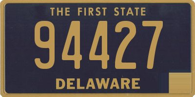 DE license plate 94427