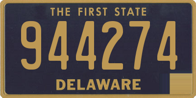 DE license plate 944274