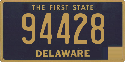 DE license plate 94428
