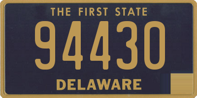DE license plate 94430
