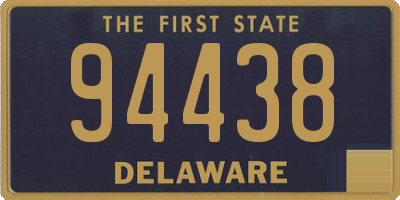 DE license plate 94438