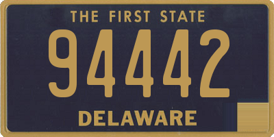 DE license plate 94442