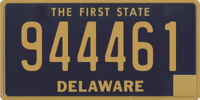 DE license plate 944461