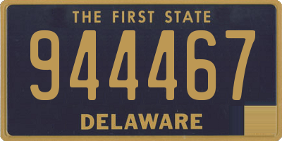 DE license plate 944467