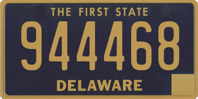 DE license plate 944468