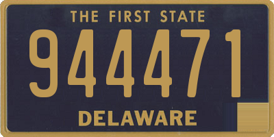 DE license plate 944471