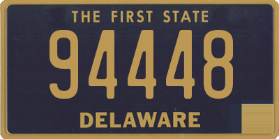 DE license plate 94448