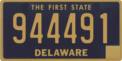 DE license plate 944491