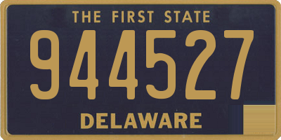 DE license plate 944527