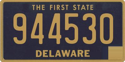 DE license plate 944530
