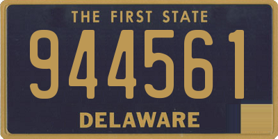 DE license plate 944561