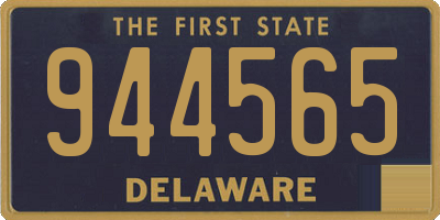 DE license plate 944565