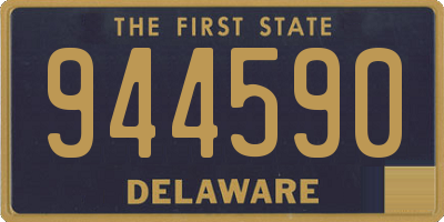 DE license plate 944590