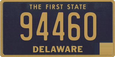 DE license plate 94460