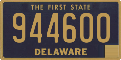 DE license plate 944600