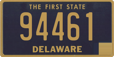 DE license plate 94461