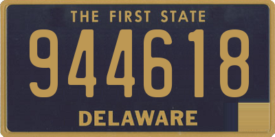DE license plate 944618