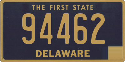 DE license plate 94462