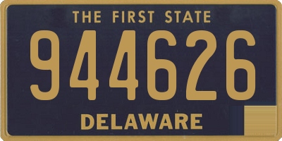 DE license plate 944626