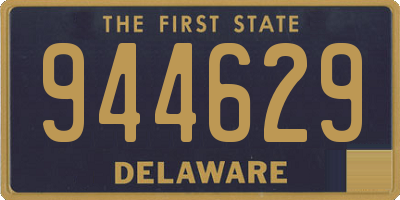 DE license plate 944629