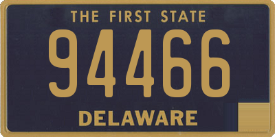 DE license plate 94466