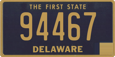 DE license plate 94467