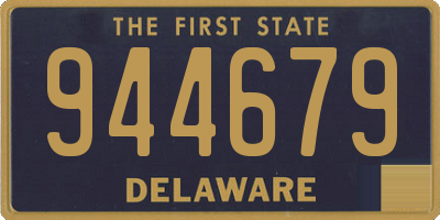 DE license plate 944679