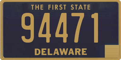 DE license plate 94471