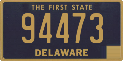 DE license plate 94473