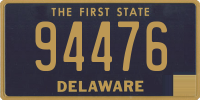 DE license plate 94476