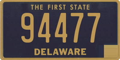 DE license plate 94477