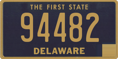 DE license plate 94482